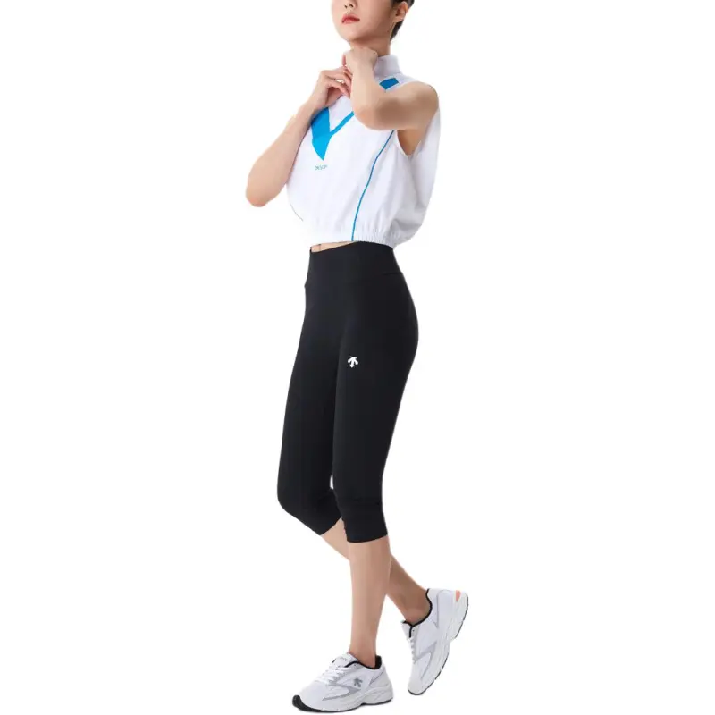 DESCENTE T Shirts Women's White-4