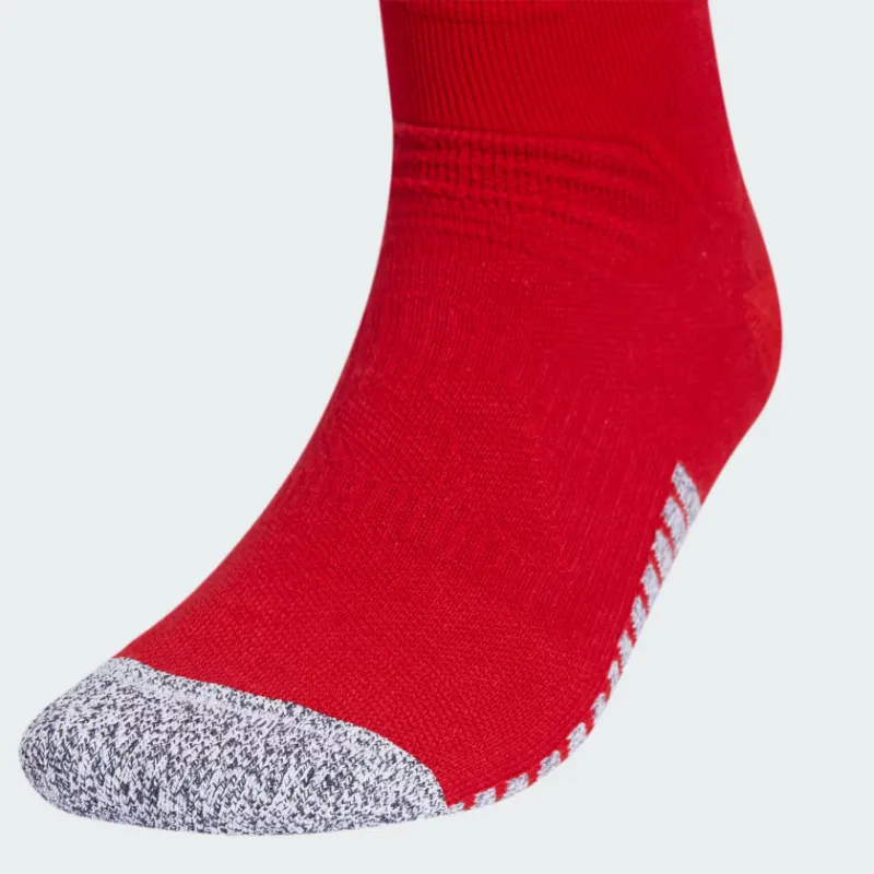 Adidas ADIZERO 2 FTBL Mid-Calf Socks Unisex Burgundy-3