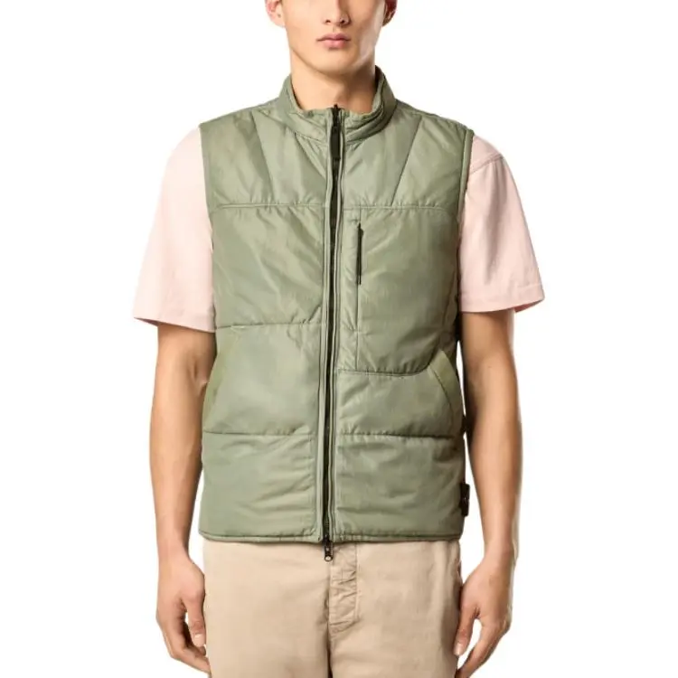 STONE ISLAND Zip Up Gilet-4