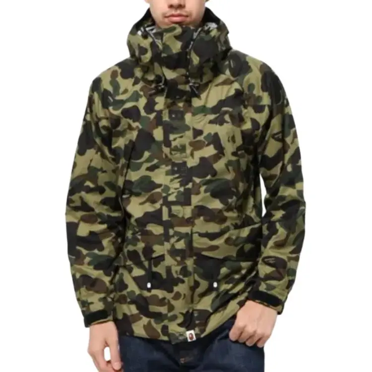 A BATHING APE Jackets & Coats Men's Army Green-3