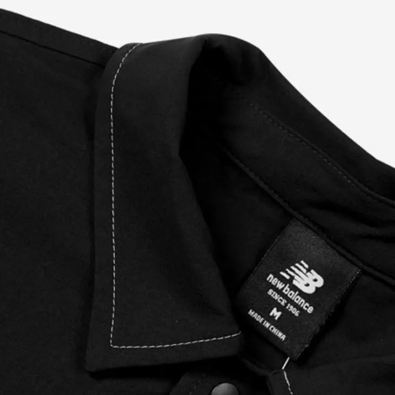 New Balance Jackets Coats Men's Black-4