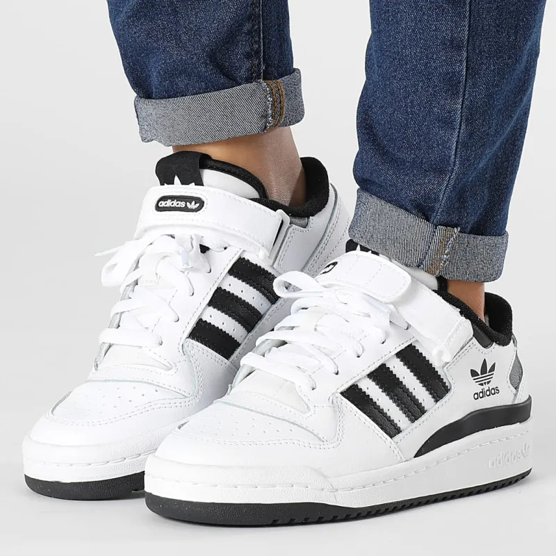 Adidas Forum Low Cloud White Core Black GS-1