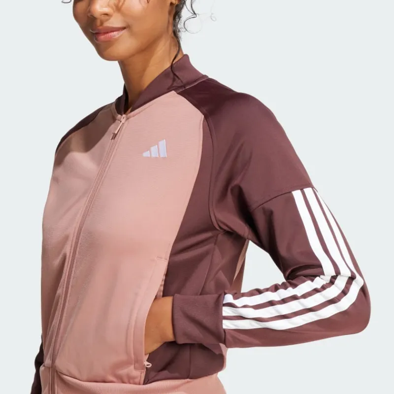 Adidas Free Shipping With AdiClub Tricot 3 Stripes Fashion Track Top-4