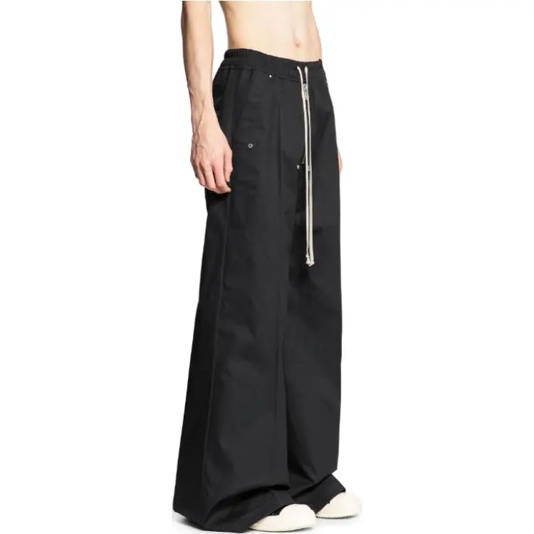 RICK OWENS Wide Leg Trousers-3