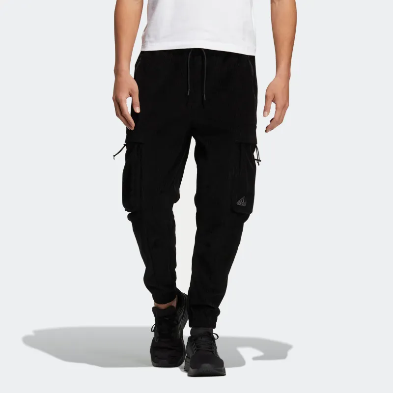 Adidas Knitted Sweatpants Men's Black-1