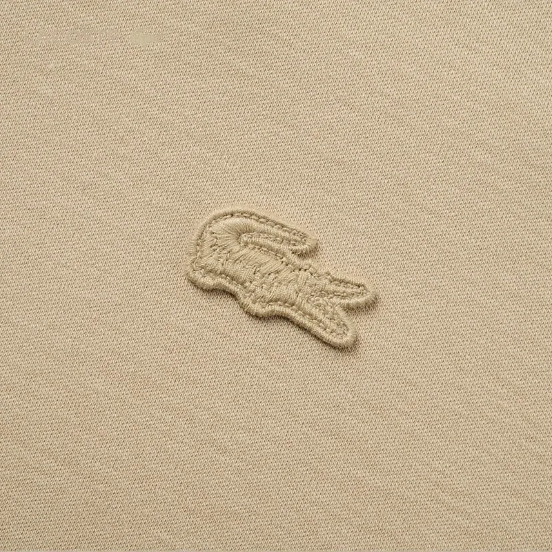 LACOSTE SS25 T-Shirt Men's Milk Coffee-2