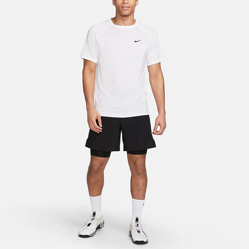 Nike T Shirts Men White-2