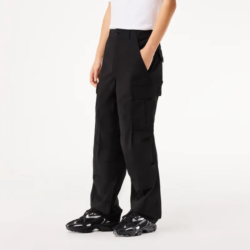 LACOSTE Casual Pants Men's Black-3