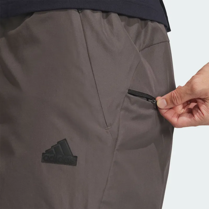Adidas City Escape Woven Shorts Sports Shorts Men's Charcoal Gray-4