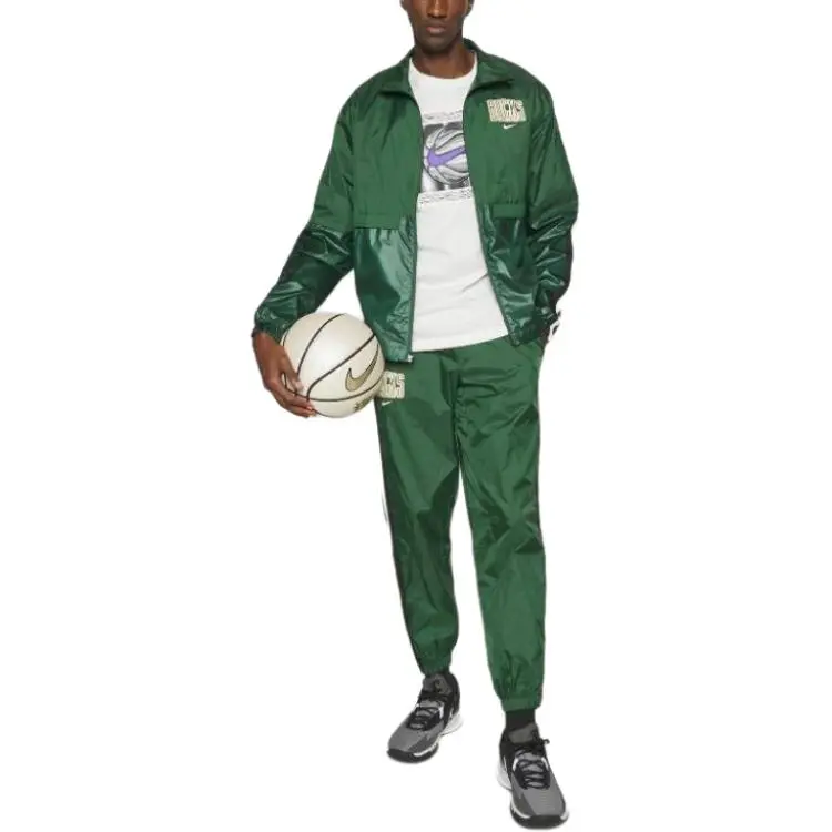 Nike Nba Milwaukee Bucks Courtside Tracksuit-3