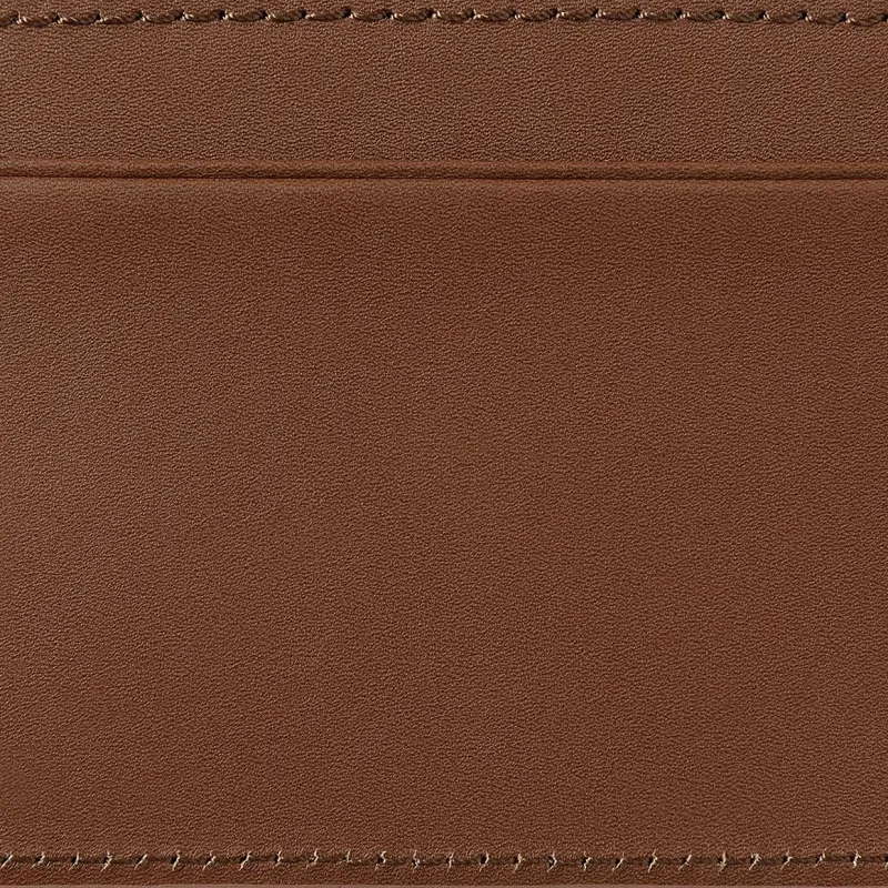 Carhartt WIP Cow Leather Card Holder Regular Unisex Tan-4