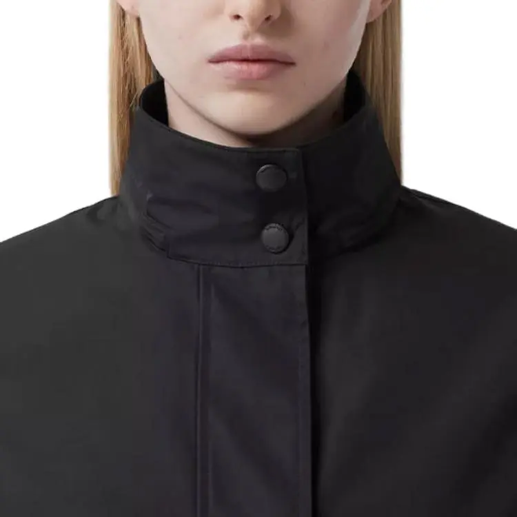 Burberry Coats Women's Black-3