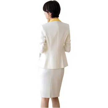 ONE SHALLOW Business Suits Women's White