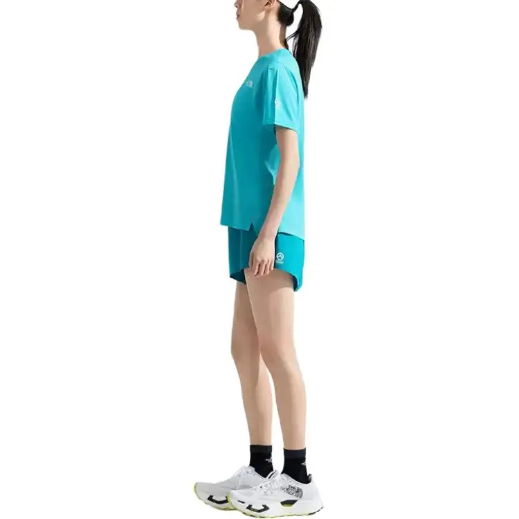 THE NORTH FACE Pinnacle Series T Shirt Women's Galaxy Blue-3