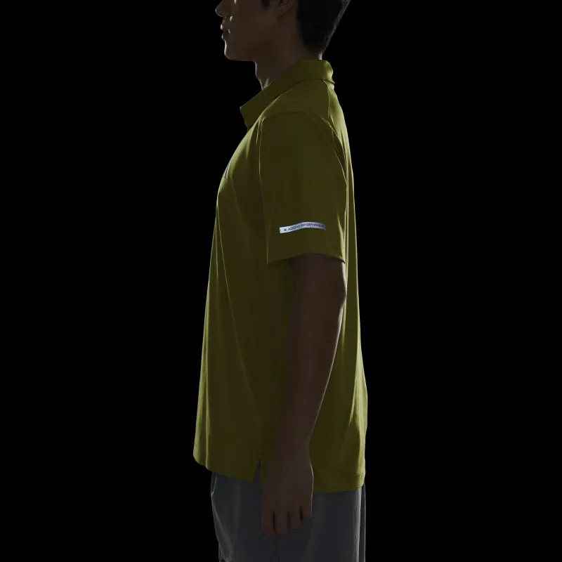 Adidas Polo Shirt Men's Pulse Olive Green-3