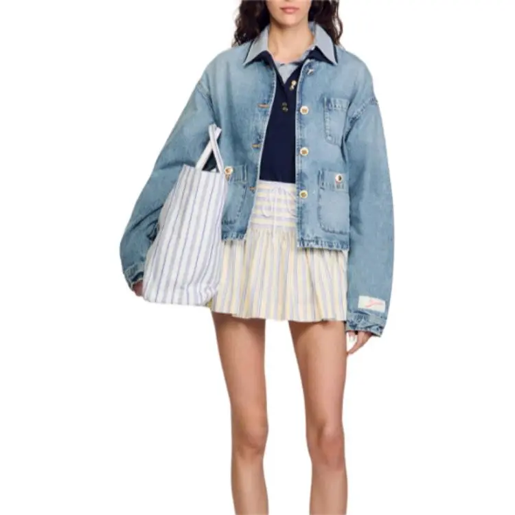 Sandro Denim Jacket-3