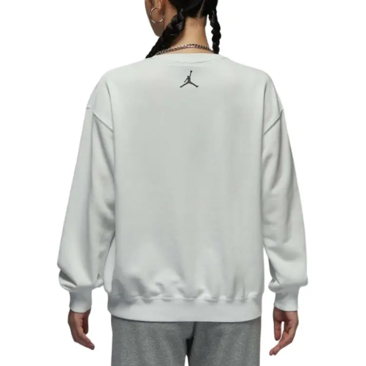 Jordan BRKLN FLC FT CREW 24 GC Sweatshirt Women's White-1
