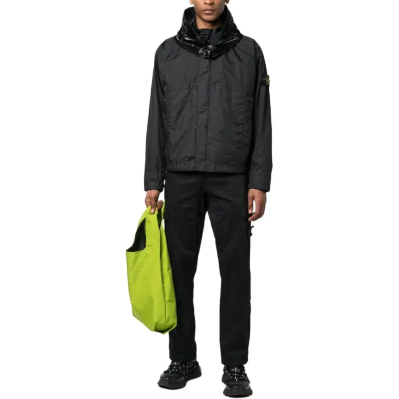STONE ISLAND Drawstring Hooded Jacket-3