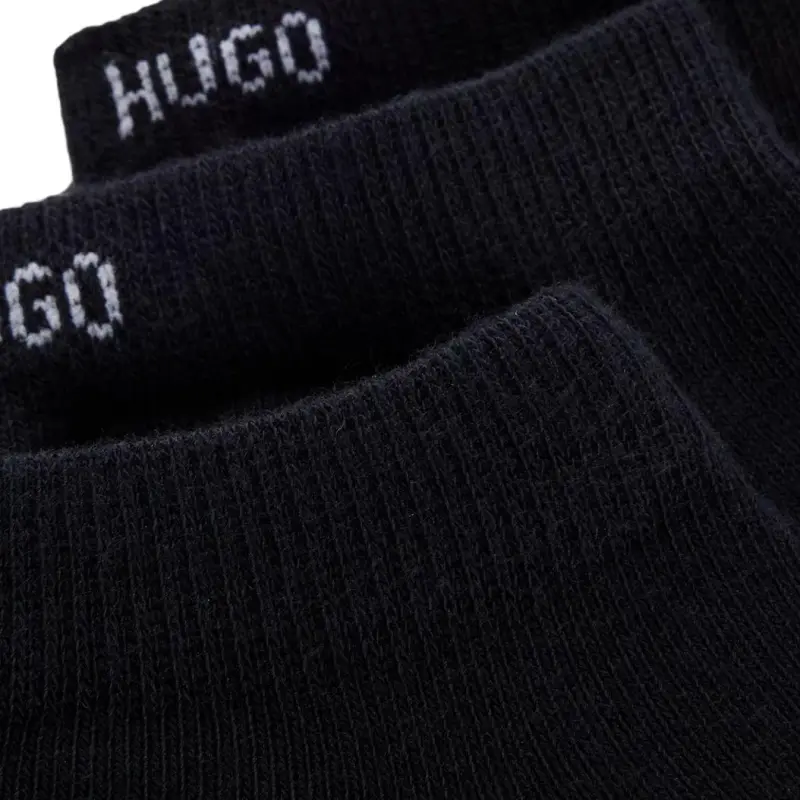 HUGO BOSS Six-Pack Of Ankle-Length Socks With Logo Details Socks Sets Men's 3 Pack-1