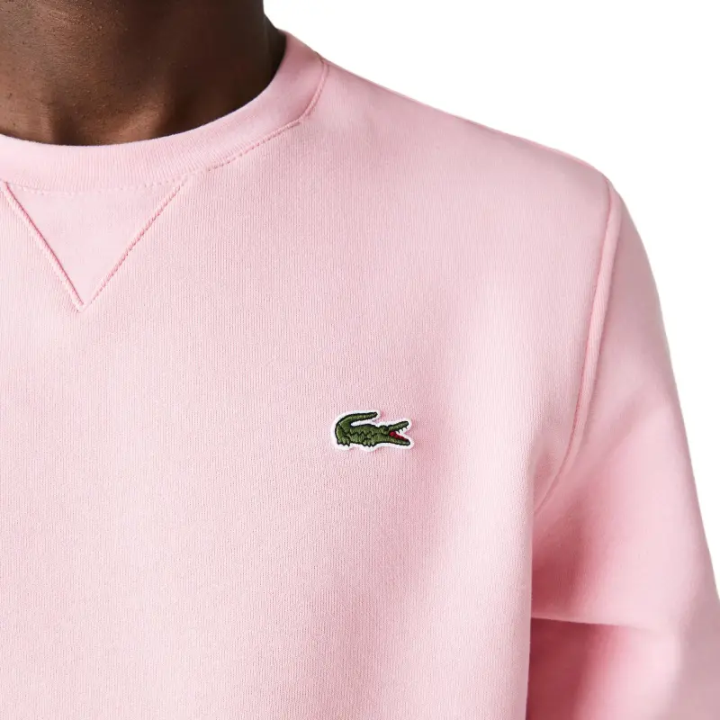 LACOSTE Sweatshirts Men Pink-4