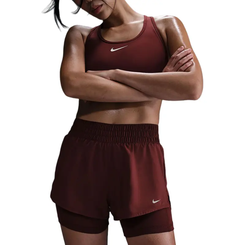 Nike Dri-Fit One Sports Shorts Women's Deep Team Red-2
