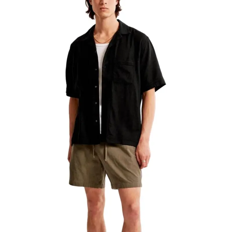 Abercrombie＆Fitch Shirt Men's Black-5
