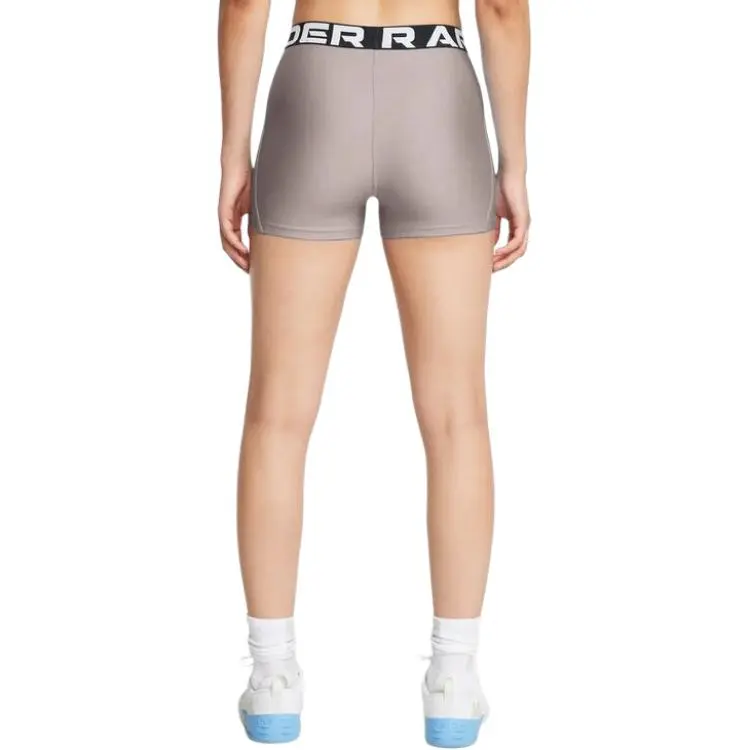 Under Armour HeatGear Yoga Shorts Women's Pink 015-3