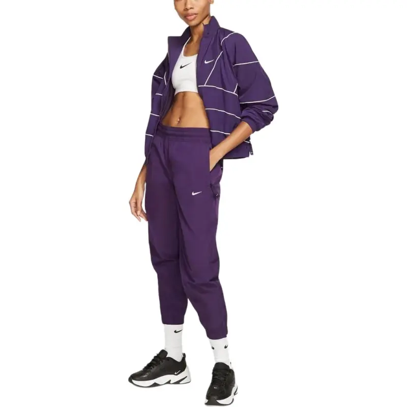 Nike Knitted Sweatpants Women's Purple-1
