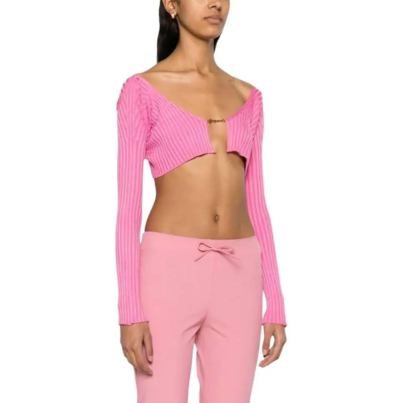 Jacquemus La Maille Pralu 'Neon Pink'-3