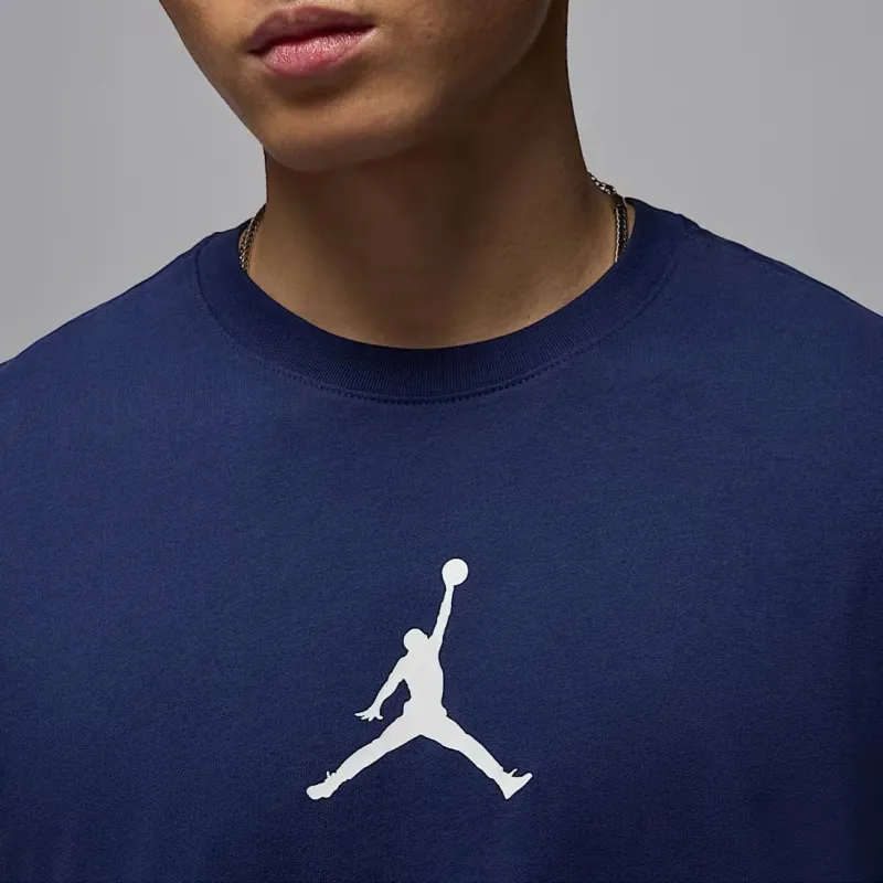 Jordan T Shirt Men's Midnight Marine Blue-3