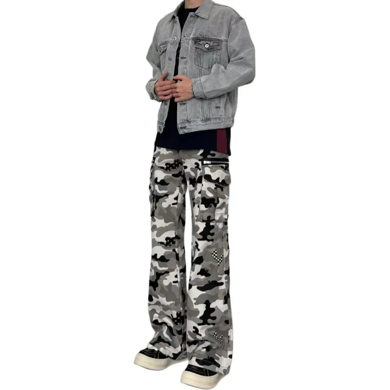 IJRJ Jeans Unisex Camouflage-1