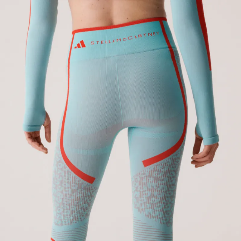 Stella Mccartney X Adidas Sports Pants Women's Simple Mint Green-4