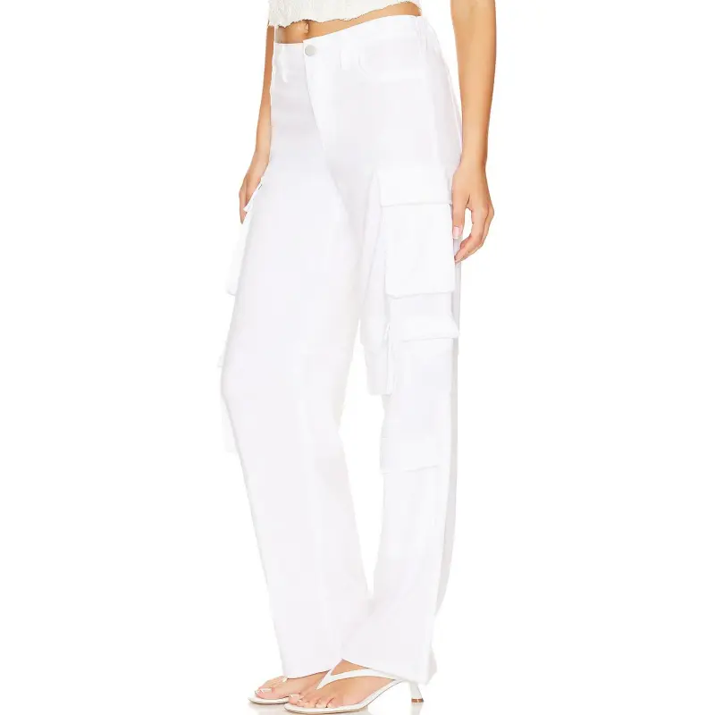 ALICE+OLIVIA Cargo Pants Women's White-2