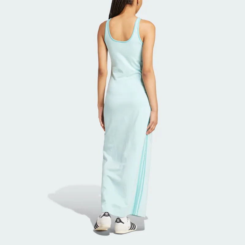 Adidas Originals Adicolor 3 Stripes Tank Maxi Dress-2