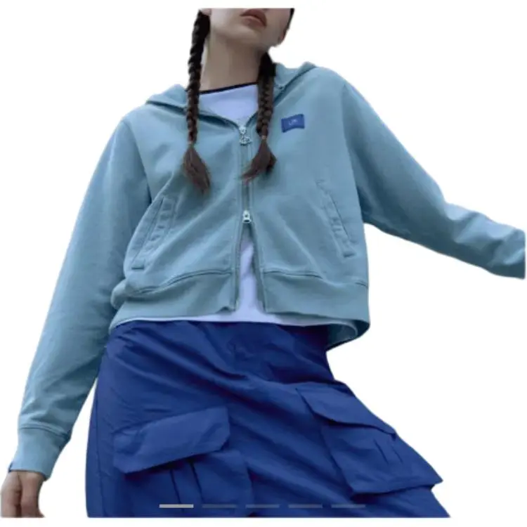 Lee SS25 INDIGO Sweatshirts Women's Light Blue-1