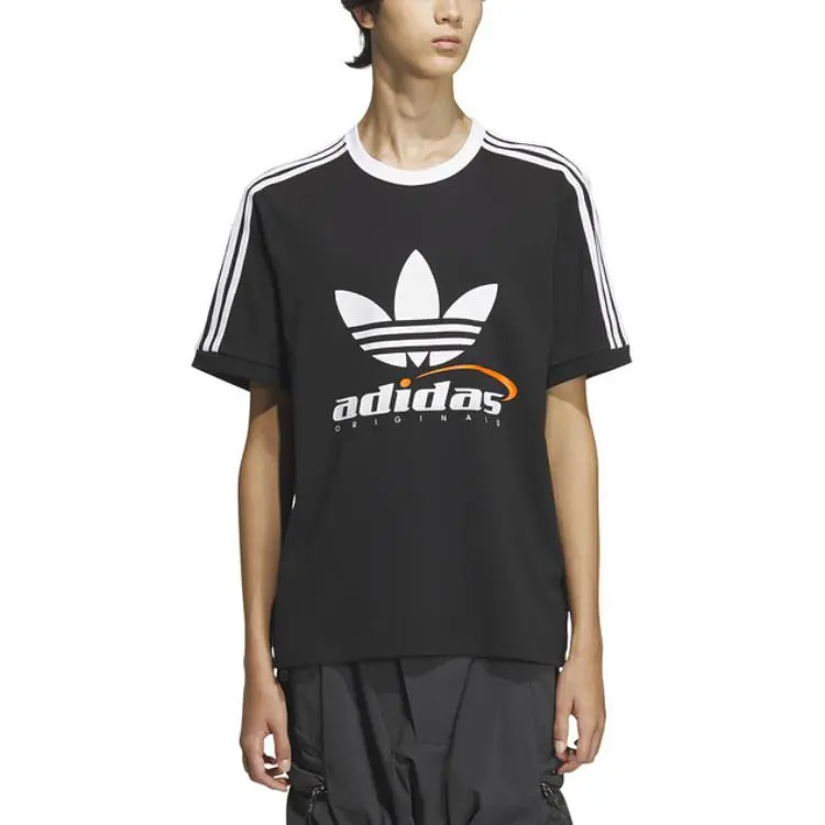 Adidas T Shirts Men Black-1