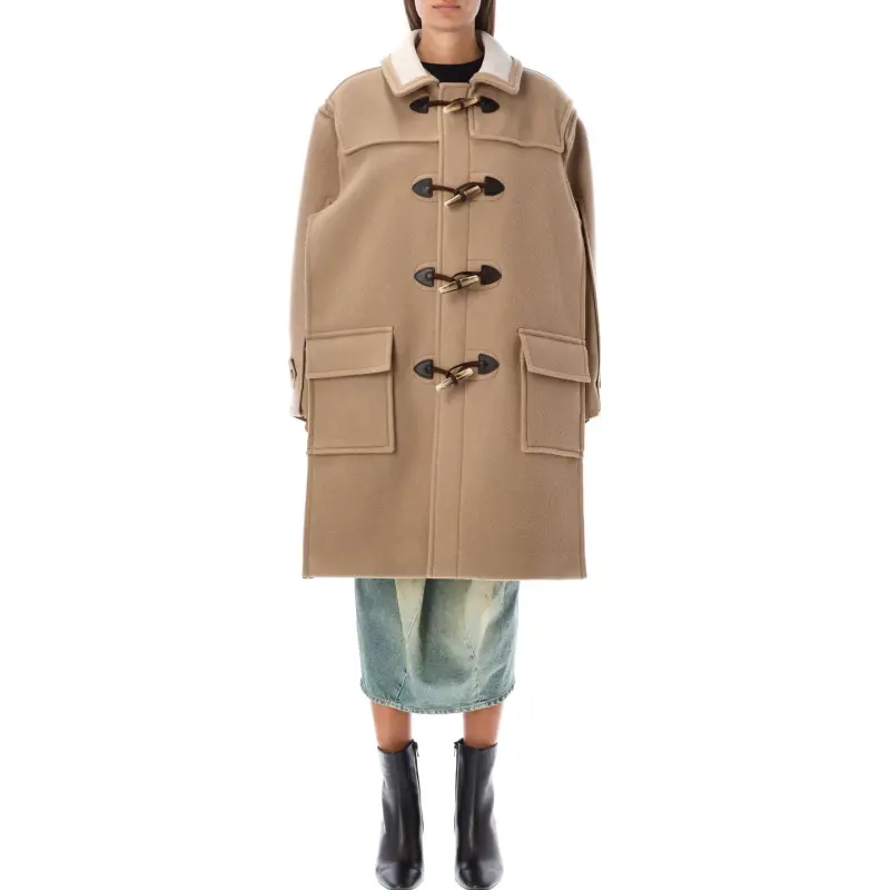 Maison Margiela Long Sleeved Buttoned Coat-2