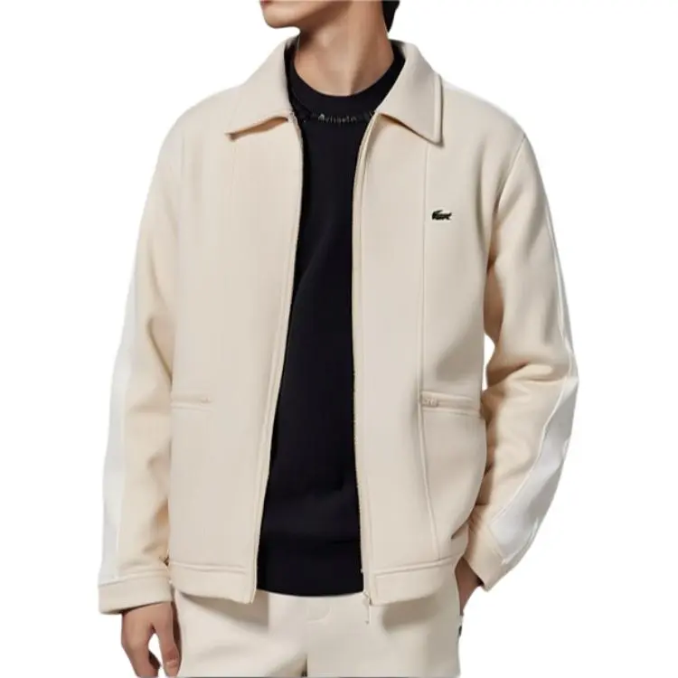 LACOSTE Jackets Coats Men's Beige-5