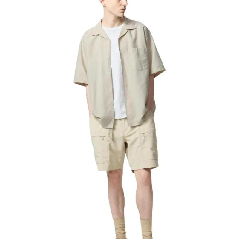 UNIQLO Shirts Unisex Dark Beige-3