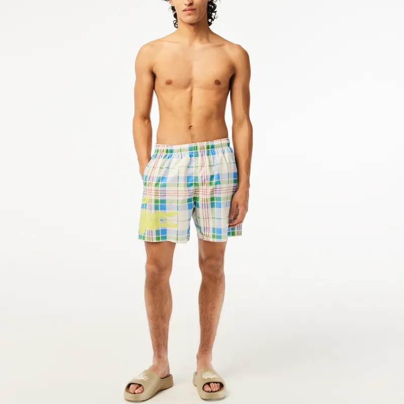 LACOSTE Casual Shorts Men Sea Salt Blue-3