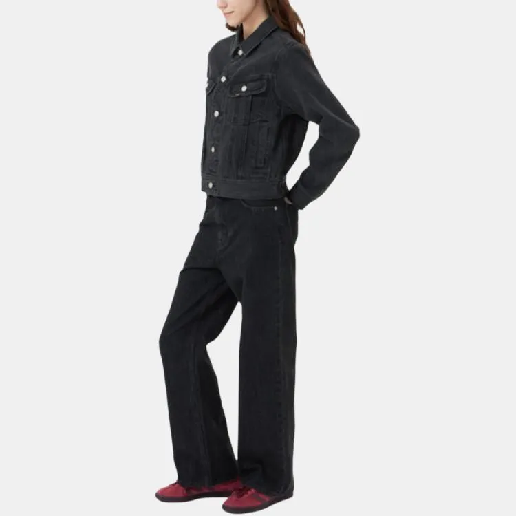 Lee Denim Jacket Women's Washed Black-2