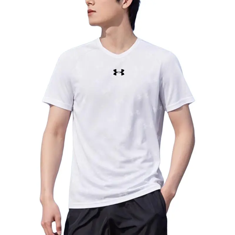 Under Armour T Shirt Unisex White-3