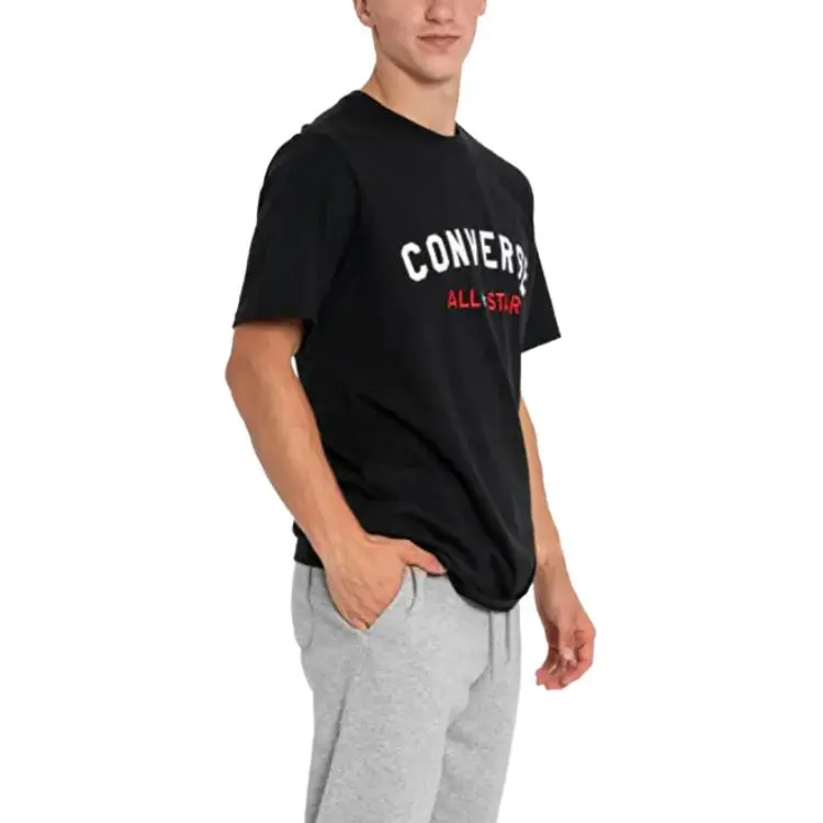 Converse All Star T Shirt Unisex Black-3