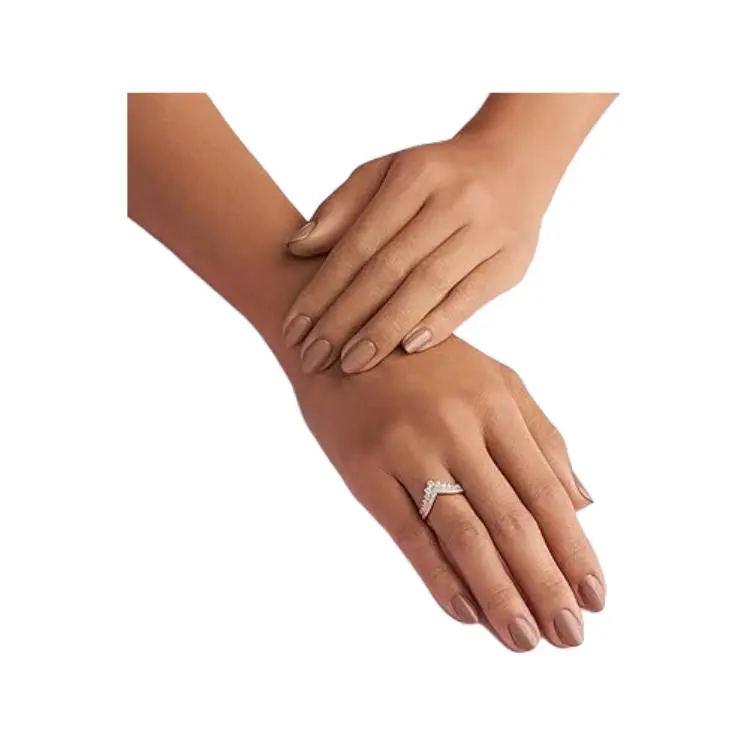 Pandora Cubic Zircon Rings Women's Rose Gold-4