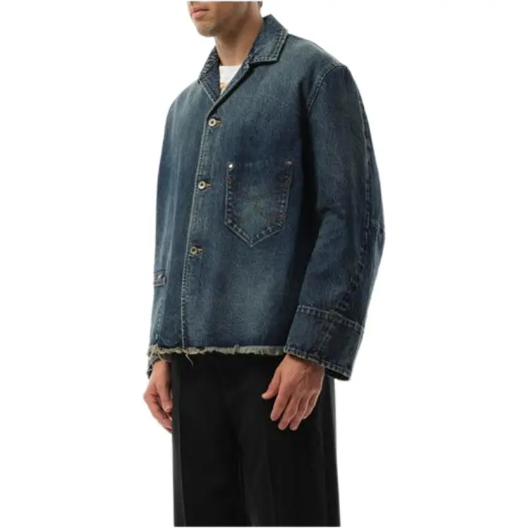 Doublet Denim Jacket Men's Indigo-2