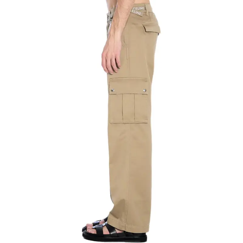 CELINE Cargo Pants Men's Light Umber-2