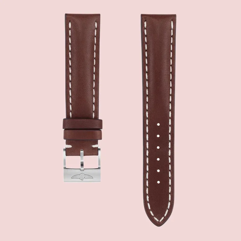 BREITLING All Compatibility Watch Band Cowhide Leather Material-3