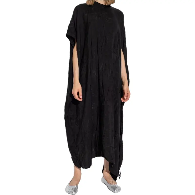 Balenciaga Tropical Flower Jacquard Maxi Dress-2
