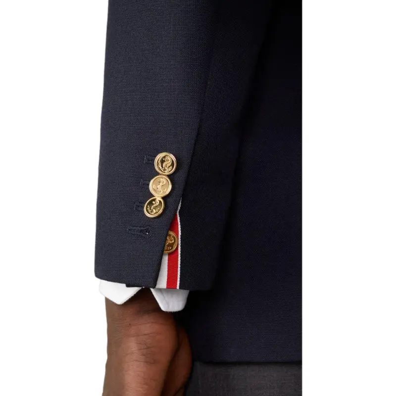 THOM BROWNE Single Breasted Tailored Blazer-4