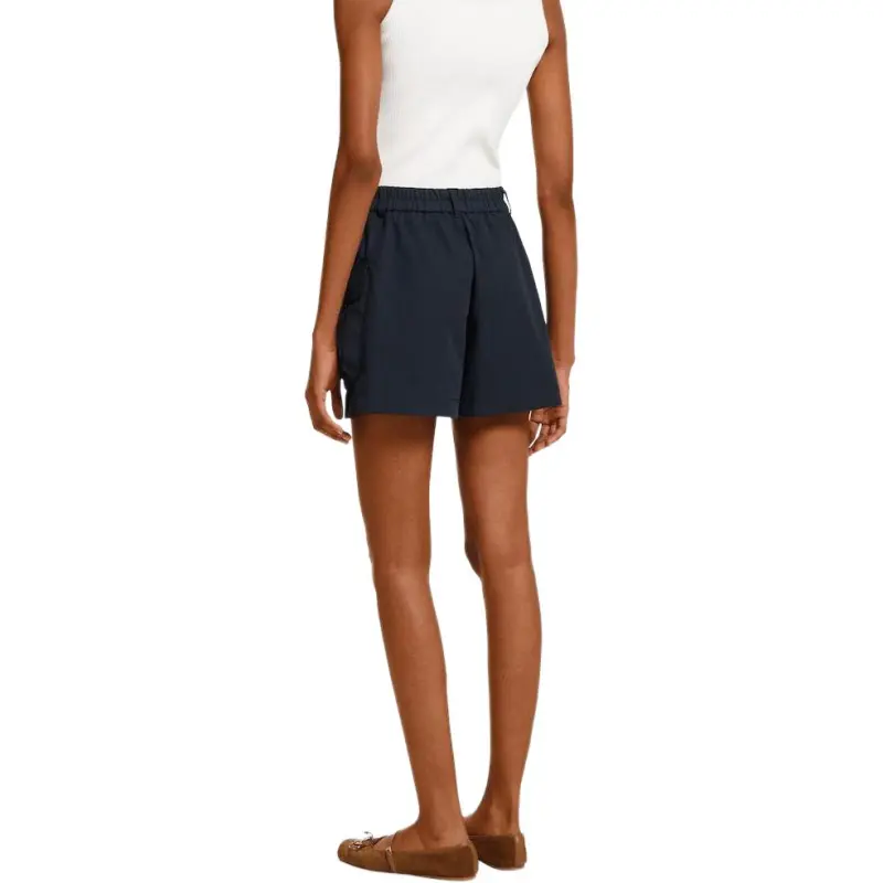GUCCI FW25 Cargo Shorts Women's Dark Blue-3